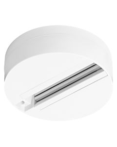 TRACKLIGHT ROUND BASE WT LEDV