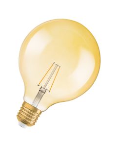 E27 Globe 125 2.8W 200lm 2400K goud ND L