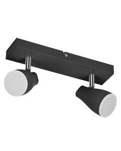LED SPOT PEAR 260MM2X4.3W827 GU10BKLEDV