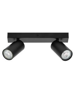 LED SPOT OCTAGON 2X3.4W 927 GU10 BKLEDV