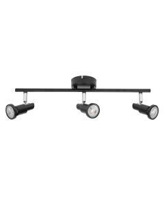 LED SPOT 3X3.4W 927 GU10 BK LEDV