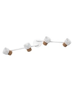 DECOR SPOT CORK 4X3.4W 927 GU10 WT LEDV
