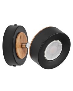 DECOR SPOT PLUTO 90MM 4.8W 830 BK LEDV