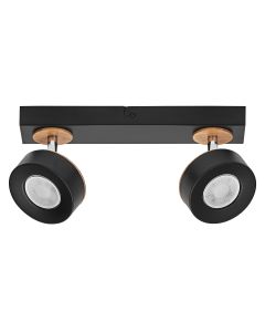 DECOR SPOT PLUTO 298MM 9.6W 830 BK LEDV