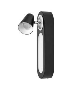 DECOR SP NEPTUNE 90MM 13W SEL BK LEDV