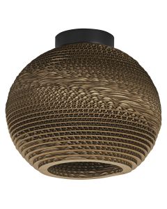 DECOR CARDBOARD BALL CEILING E27 LEDV