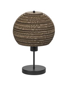 DECOR CARDBOARD BALL TABLE E27 LEDV