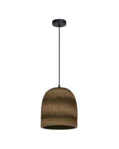 DECOR CARDBOARD BELL PENDANT E27 LEDV