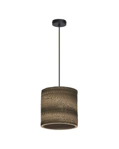 DECOR CARDBOARD CYLINDER PEND E27 LEDV
