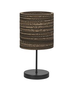 DECOR CARDBOARD CYLINDER TABLE E27 LEDV