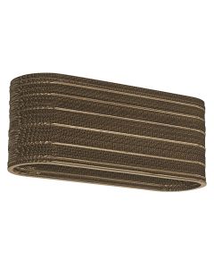 DECOR CARDBOARD OVAL CEILING 3XE27 LEDV