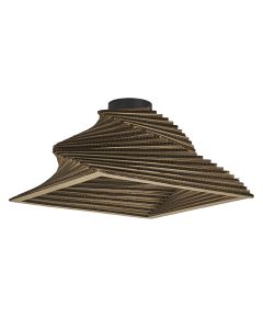 DECOR CARDBOARD SQUARE CLG TURN E27LEDV
