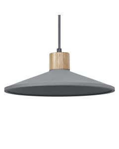 DECOR CONCRETE WOOD PEND 320 E27DGLEDV