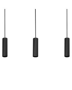 DECOR DRUMS PENDANT 3XGU10 2XLED BKLEDV