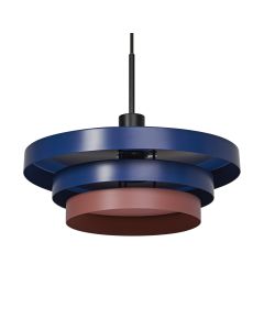 DECOR LAYERS PENDANT E27 BL LEDV