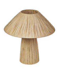 DECOR BAMBOO PAPER HUT TABLE 1XE27 LEDV