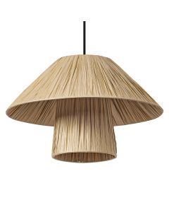 DECOR BAMBOO PAPER HUT PEND 400 E27LEDV