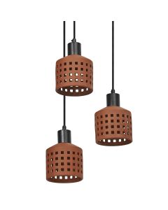 DECOR CLAY WINDOWS PEND PL 3XE27 LEDV