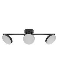 DECOR SPOT MOON 3SPOT 16W 830 BK LEDV