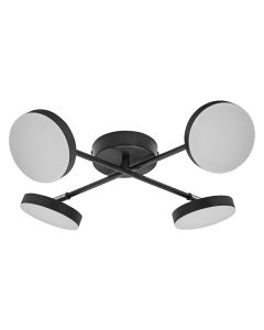 DECOR SPOT MOON 4SP CROSS 21W 830BKLEDV