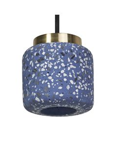 DECOR TERRAZZO BALL PEND 1XGU10 BL LEDV