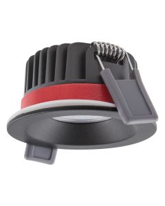LED Spot Fire Rated Zwart 8W 927