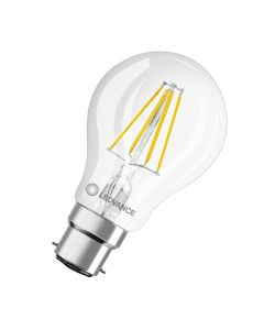 LED CLA60 6.5W 827 FILCL B22D P LEDV