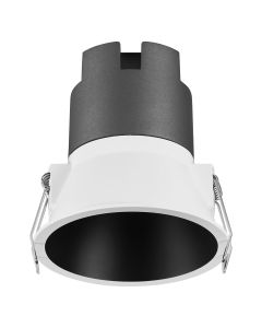 SPOT TWIST 93MM 10W 840 WT BK LEDV
