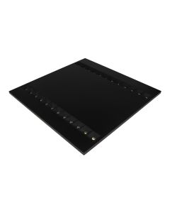 PL LOUVER 600 V27.5W840 U16 BK DALILEDV