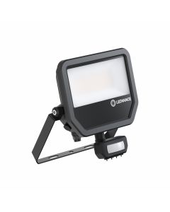 Floodlight sensor LED 50W/3000K zwart