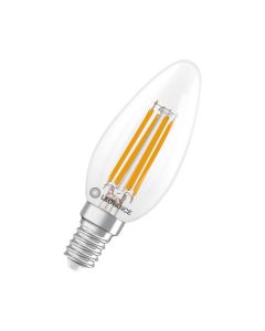 E14 kaarslamp 4W 470lm 2700K helder