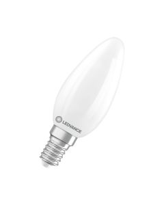 E14 kaarslamp 4W 470lm 2700K mat