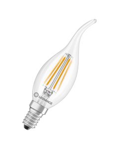 LED CLBA40 3.4W 827 FILCL E14 P LEDV