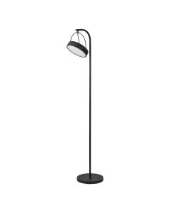 DECOR PUCK FLOOR 12W 930 BK LEDV