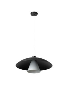 DECOR FLYING MUSHROOM PEND E27 BK LEDV
