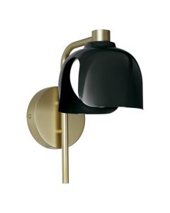 DECOR COROLLE WALL G9 BK LEDV
