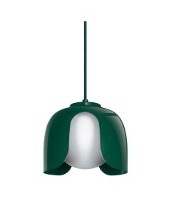 DECOR COROLLE PENDANT E27 GN LEDV