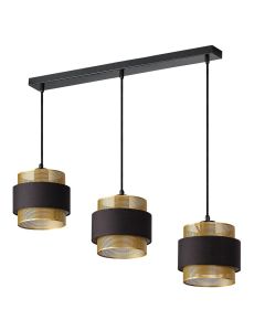 DECOR HORNET PENDANT LINEAR 3XE27 LEDV