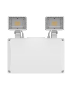 EM TWIN SPOT V 3W 3H AT IP65 WT LEDV