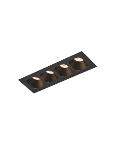 PIRRO PETIT CEILING REC 4.0 LED 2700K B