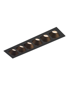 PIRRO PETIT CEILING REC 6.0 LED 2700K B