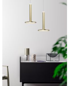 PALENCIA Satin Gold Aluminium & Acrylic