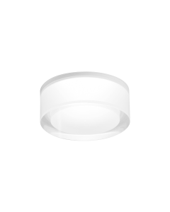 MIRBI IP44 CEILING REC 1.0 LED 3000K W