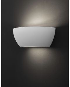 SANDRO White Gypsum & Glass LED E14 1x5