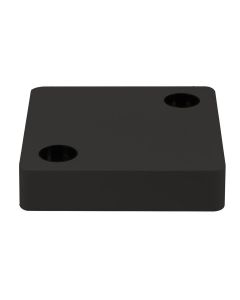 Naula basis vierkant 2V zwart