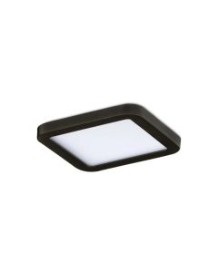 Slim 15 Square 3000K IP44 (black) LED 12