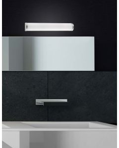 POLO Opal Glass & Satin Nickel LED E14 3