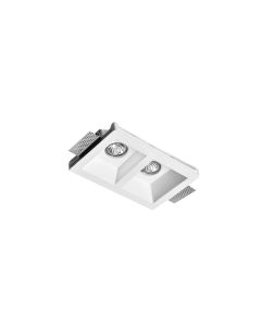 TOBIA White Gypsum Adjustable Brackets L