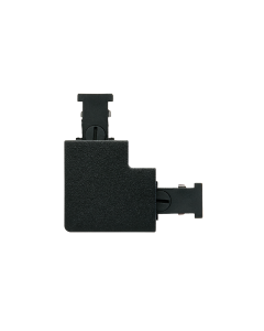 ZIP 230V L-koppelstuk zwart
