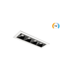 Inspire R 150 zwart TW 2700-6500K LEDDim